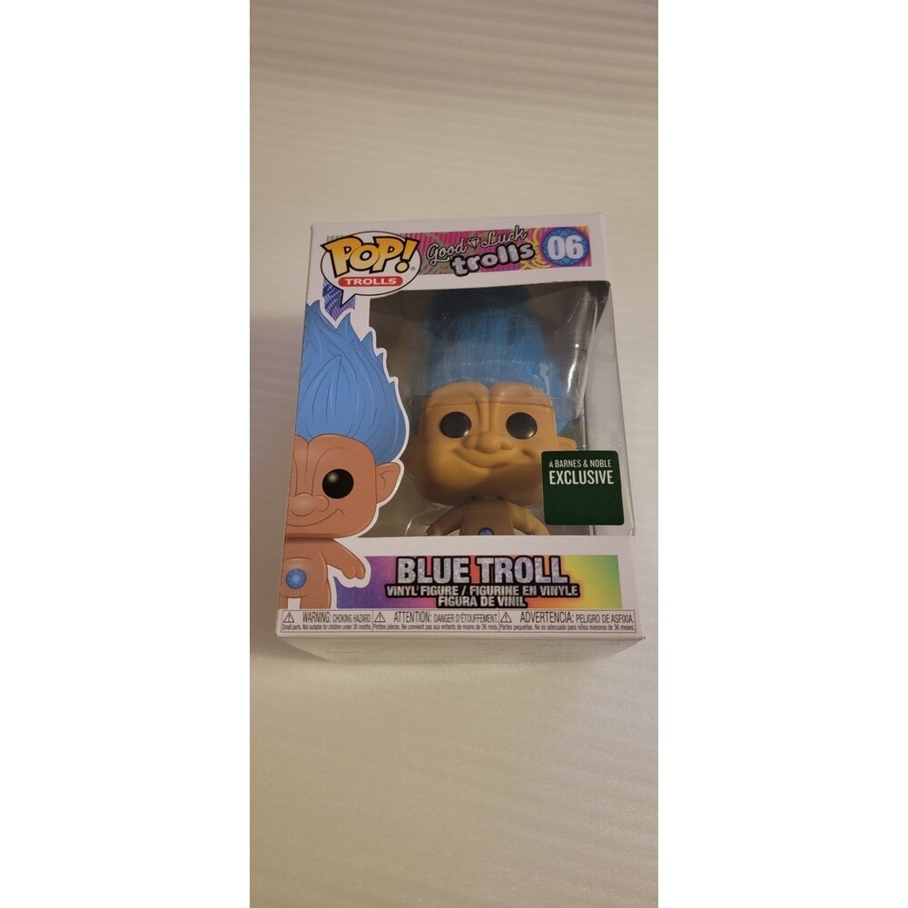 Trolls Good Luck Trolls Blue Troll Barnes & Noble Exclusive #06